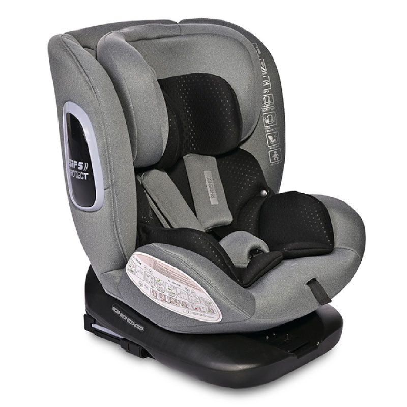 Lorelli PHOENIX i-Size ISOFIX 360 Car Seat - Grey