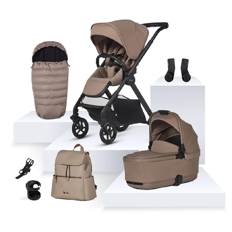 Silver Cross Reef 2 Mocha Travel System Accessory Bundle