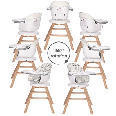 Lorelli Napoli High Chair with 360° Rotaion - Net