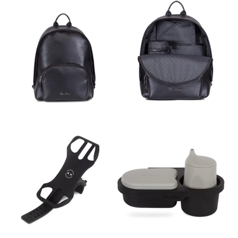 Silver Cross Wave Onyx Travel System Ultimate Bundle