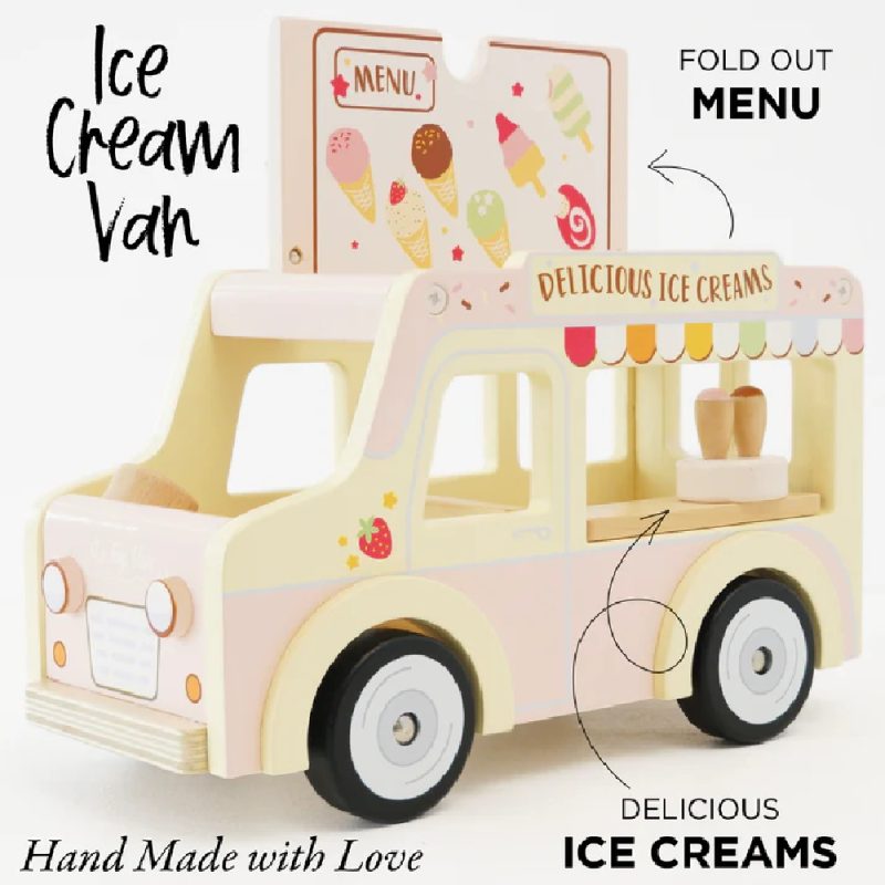 Le Toy Van Wooden Ice Cream Van