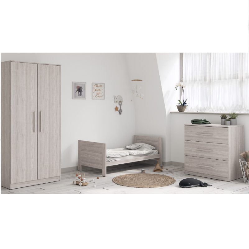 Little Acorns Amalfi 4 Piece Room Set - Oak