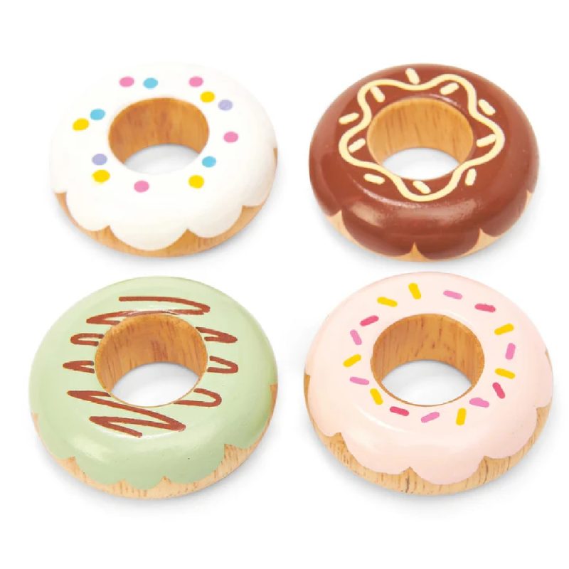 Le Toy Van Wooden Doughnut Play Food Set