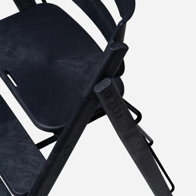 Kaos Klapp High Chair Recycled Plastic - Charcoal Black