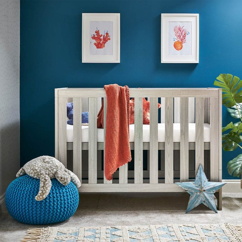 Obaby Nika 4 in 1 Cot Bed - Grey Wash