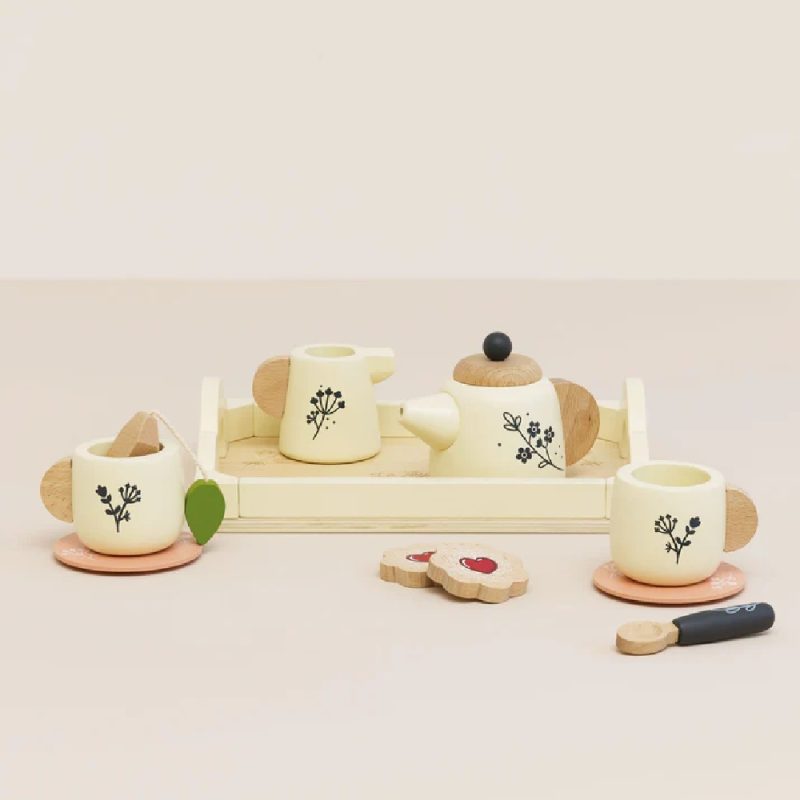 Le Toy Van Wooden Tea Set and Tray