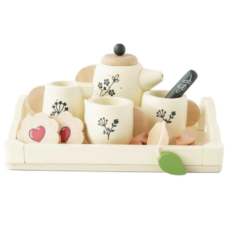 Le Toy Van Wooden Tea Set and Tray