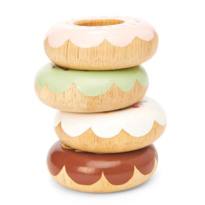 Le Toy Van Wooden Doughnut Play Food Set