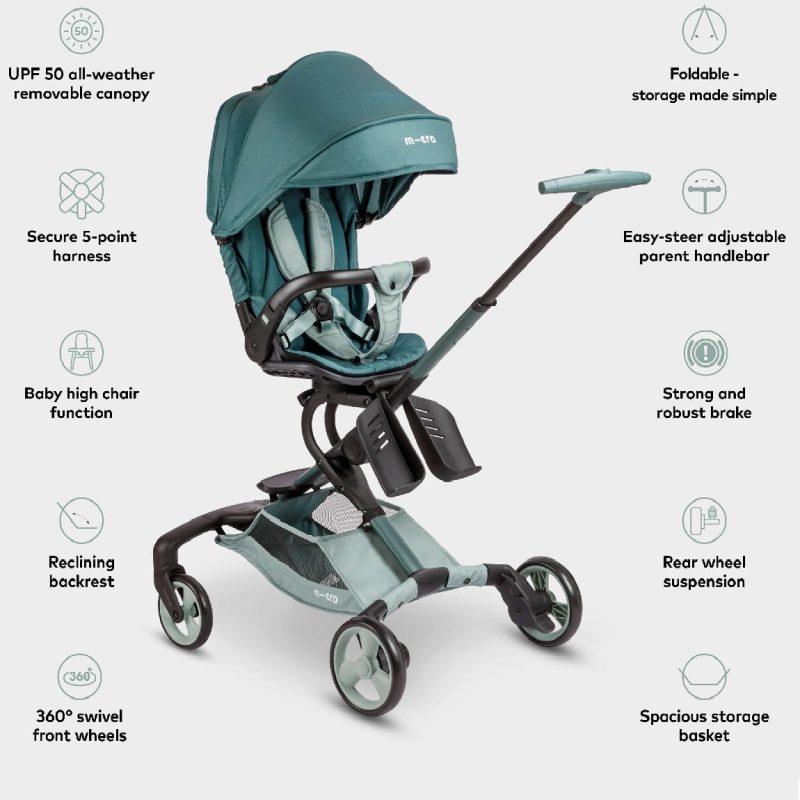 Micro Lightweight Stroller 360 Green Matcha