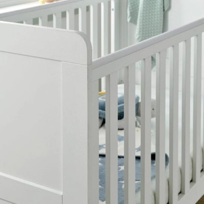 Mamas & Papas Hampden White 2 Piece Set with Mattress