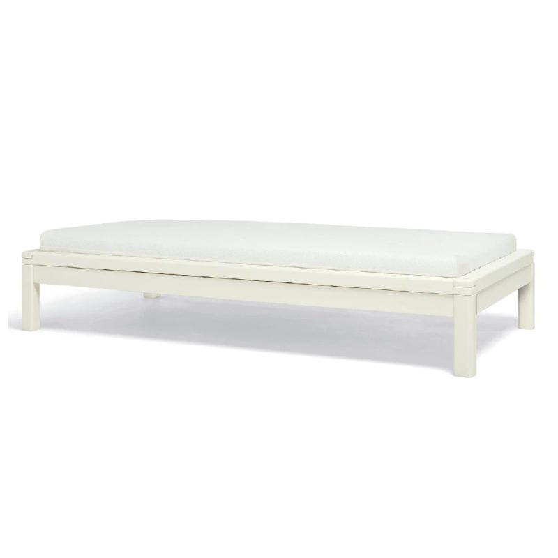 Mamas & Papas Solo Cot Bed and Mattress - White