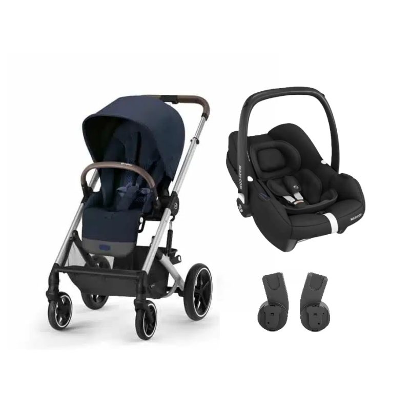 Cybex Balios S Lux Pushchair with i-Size Car Seat - Ocean Blue