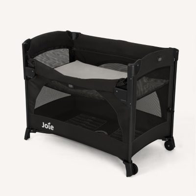 Joie kubbie Sleep Bedside Crib & Travel Cot Shale