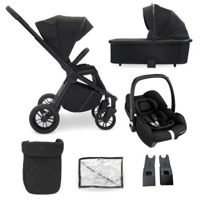 My Babiie Travel System with Cabriofix Car Seat - Black