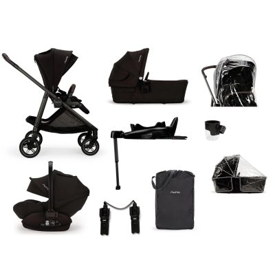 Nuna Swiv Arra Next Travel System - Caviar