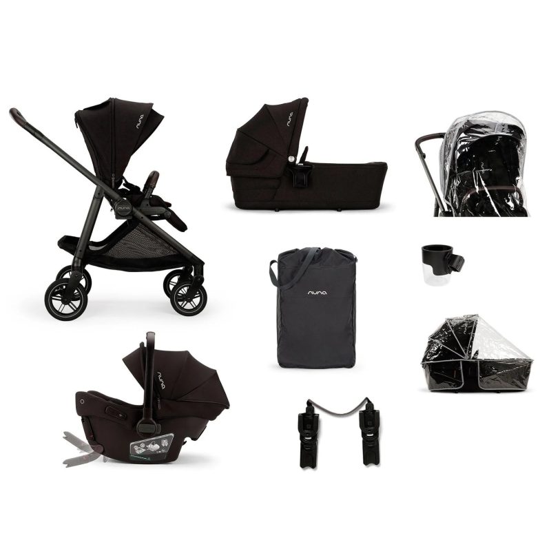 Nuna Swiv Pipa URBN Travel System - Caviar