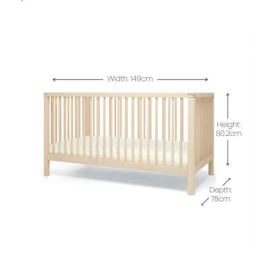 Mamas and papas solo cot bed with mattress