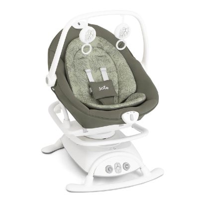 Joie Sansa 2in1 Infant Bouncer & Baby Rocker Palms