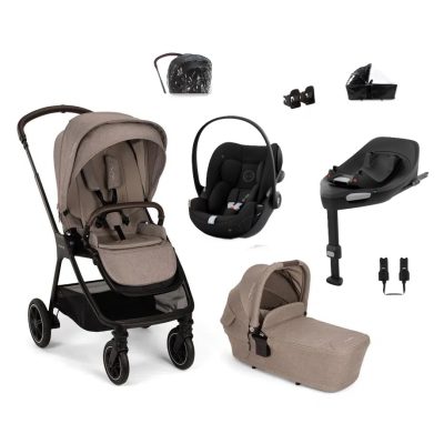 Nuna TRIV Next Cloud G Travel System - Cedar