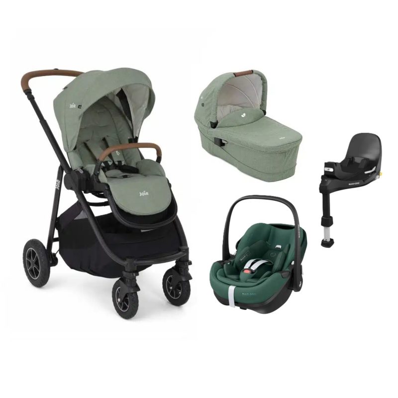 Joie Versatrax Maxi-Cosi Pebble 360 Pro Isofix Travel System - Laurel