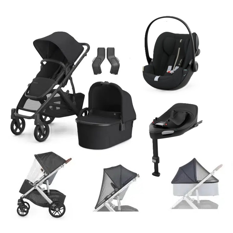 UPPAbaby VISTA V3 Travel System + Cloud G + Rotating Base - Jake