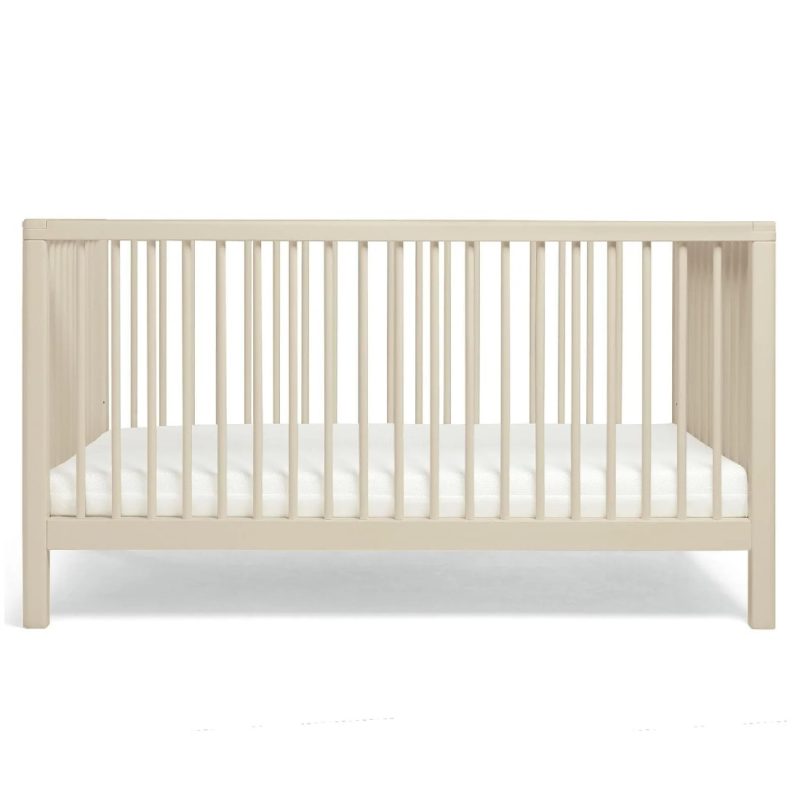 Mamas & Papas Solo Cot Bed and Mattress - Cashmere