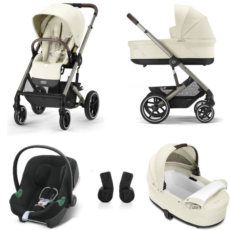 Cybex Balios S Lux Travel System Seashell Beig