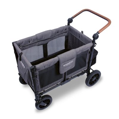 Wonderfold W4 Luxe Stroller Wagon Grey