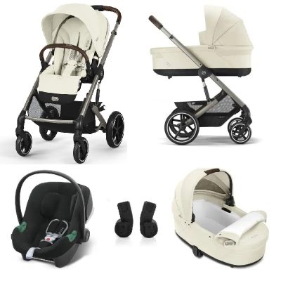 Cybex Balios S Lux Travel System Seashell Beige