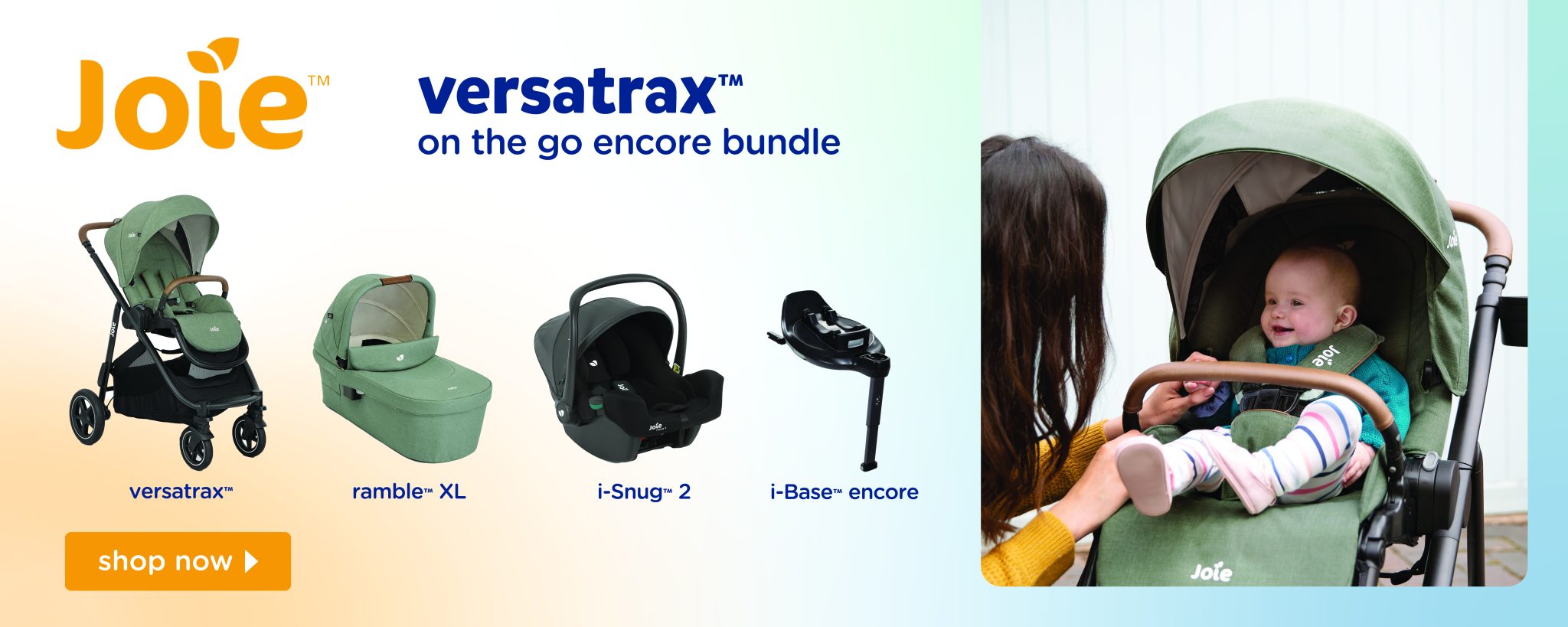 Joie Versatrax bundle