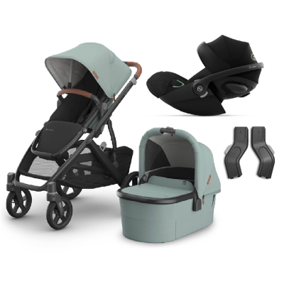 UPPAbaby Kenzi VISTA V3 Travel System + Cloud G + Optional Rotating Base