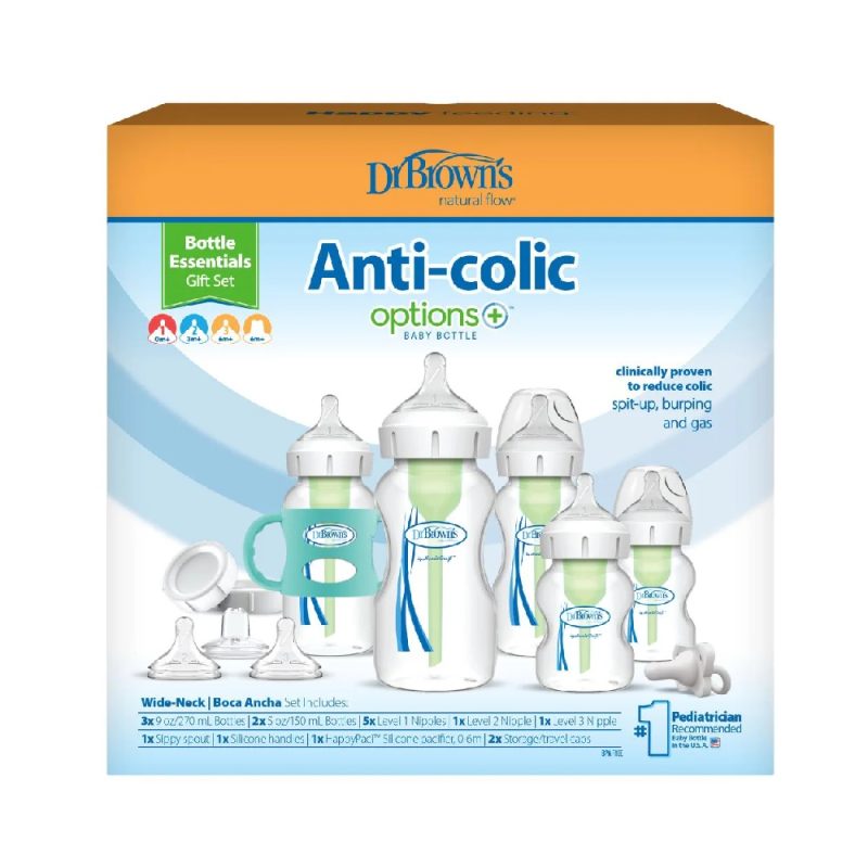 Dr Brown's Anti-Colic Essentials Baby Bottle Gift Set