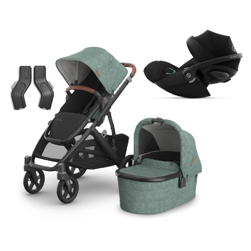 UPPAbaby Gwen VISTA V3 Travel System + Cloud G + Optional Rotating Base