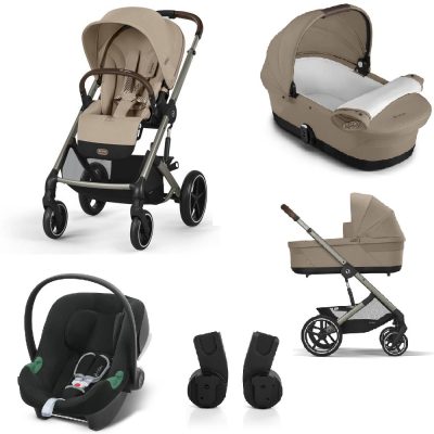 Cybex Balios S Lux Travel System Almond Beige