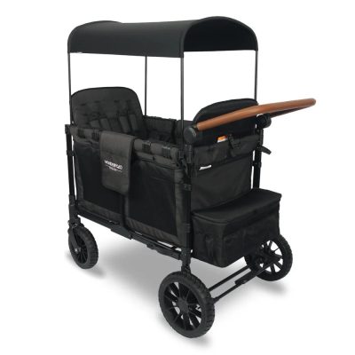 Wonderfold W4 Luxe Stroller Wagon Black