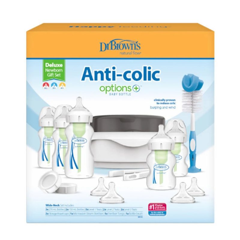 Dr Brown's Anti-Colic Newborn Baby Bottle Gift Set