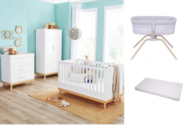 babymore mona 5 piece nursery room set