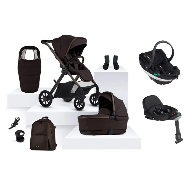 Silver Cross Reef 2 SPECIAL EDITION BeSafe Go Beyond Travel System - Ganache