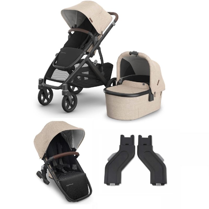 UPPAbaby VISTA V3 Liam Double Pushchair and Carrycot