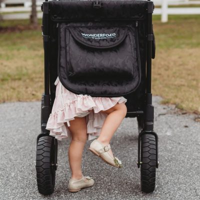 Wonderfold W2 Luxe Stroller Wagon Black