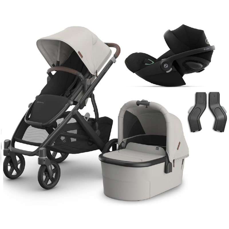 UPPAbaby Savannah VISTA V3 Travel System + Cloud G + Optional Rotating Base