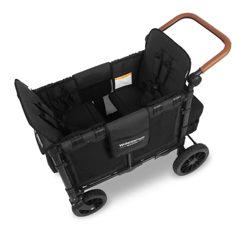 Wonderfold W2 Luxe Stroller Wagon Black