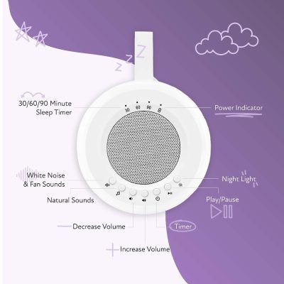 LUMI Portable White Noise Machine