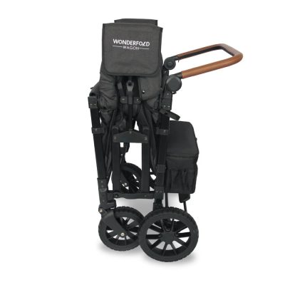 Wonderfold W4 Luxe Stroller Wagon Black