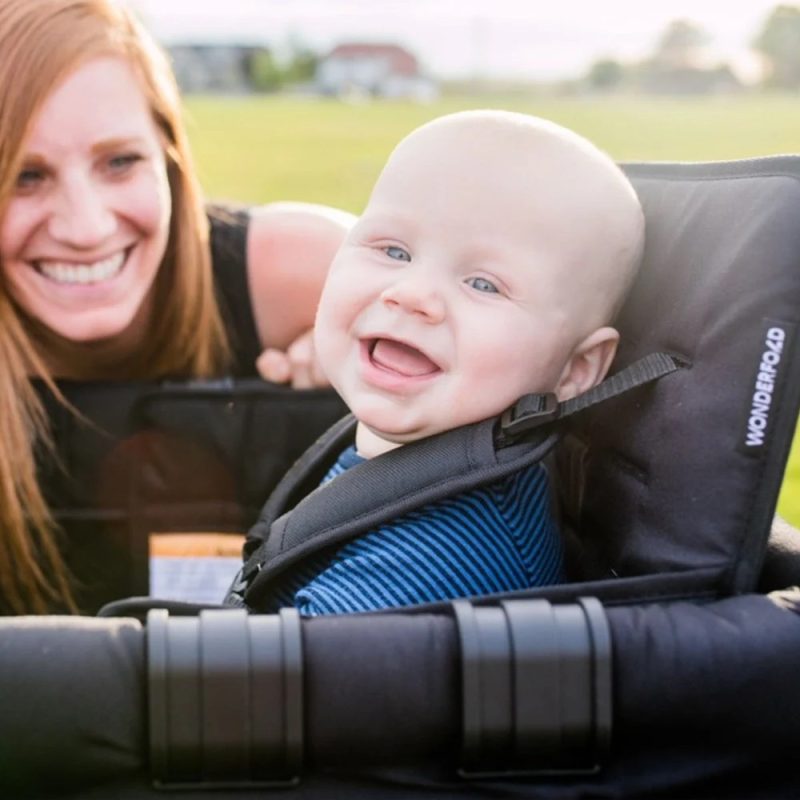 Wonderfold W4 Original Stroller Wagon Black