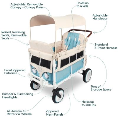 Wonderfold VW4 Volkswagen Stroller Wagon