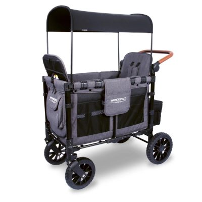 Wonderfold W2 Luxe Stroller Wagon Grey