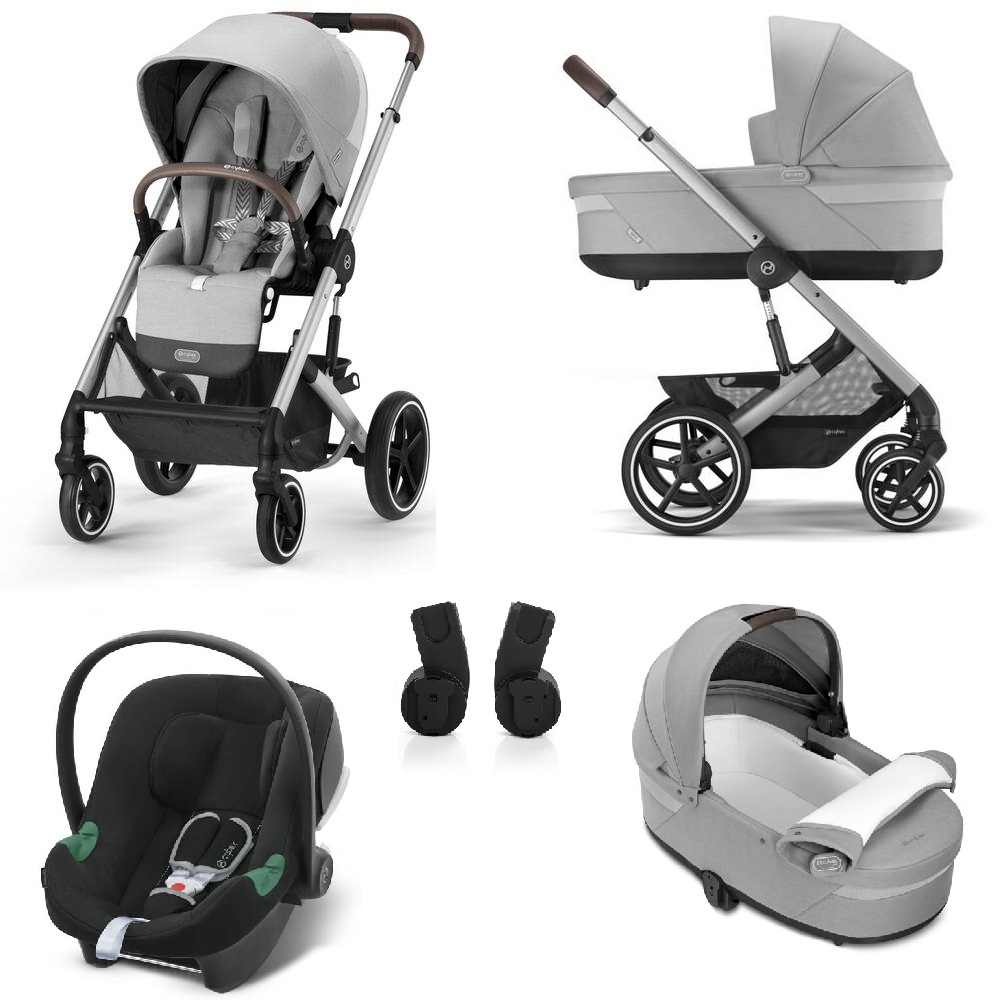 Cybex Balios S Lux Travel System Lava Grey