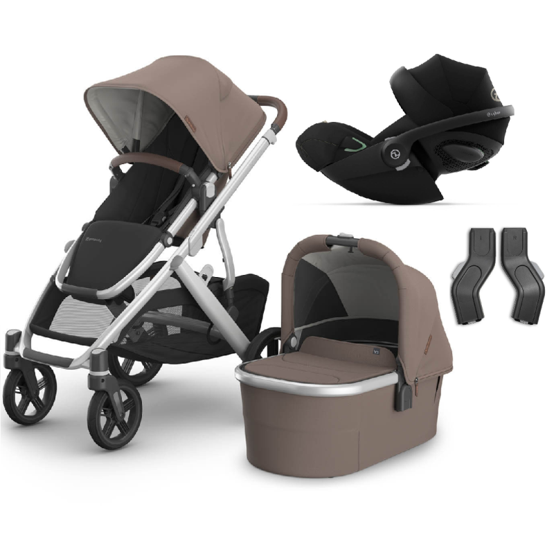 UPPAbaby Theo VISTA V3 Travel System + Cloud G + Optional Rotating Base