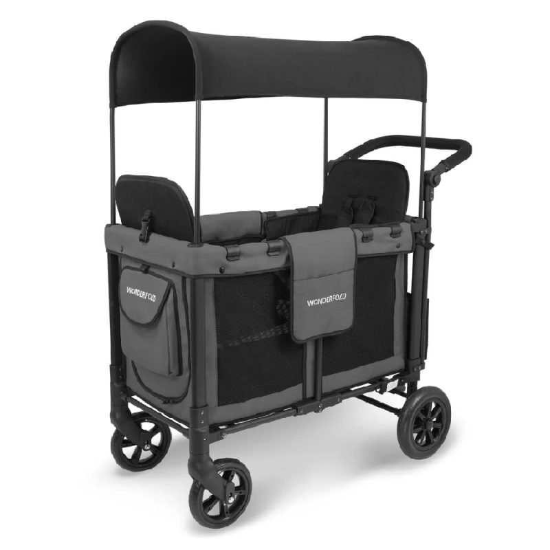 Wonderfold W2 Original Grey Stroller Wagon